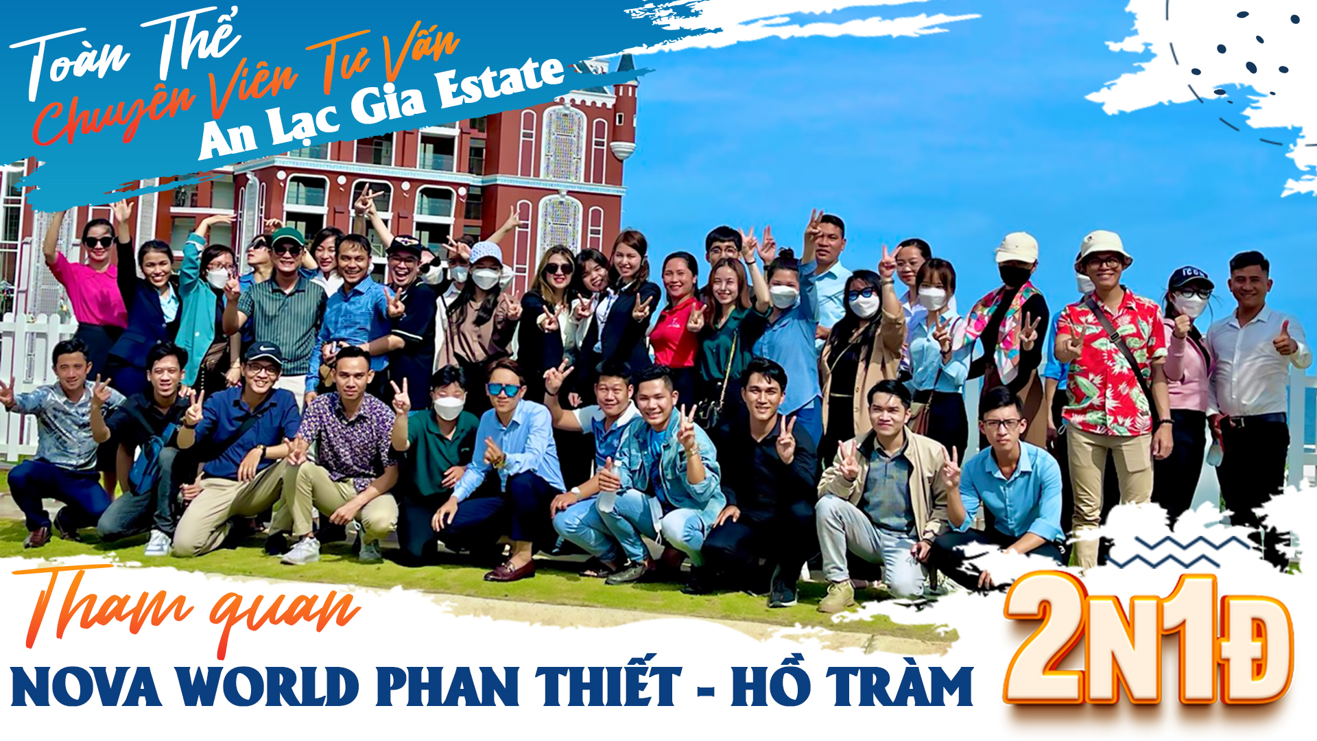 An Lạc Gia Estate tham quan NovaWorld Phan Thiết - Hồ Tràm